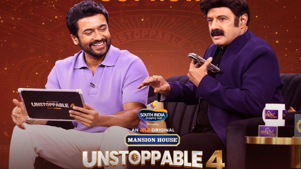 Balakrishna Unstoppable Season 4 Episode 3 streaming in AHA