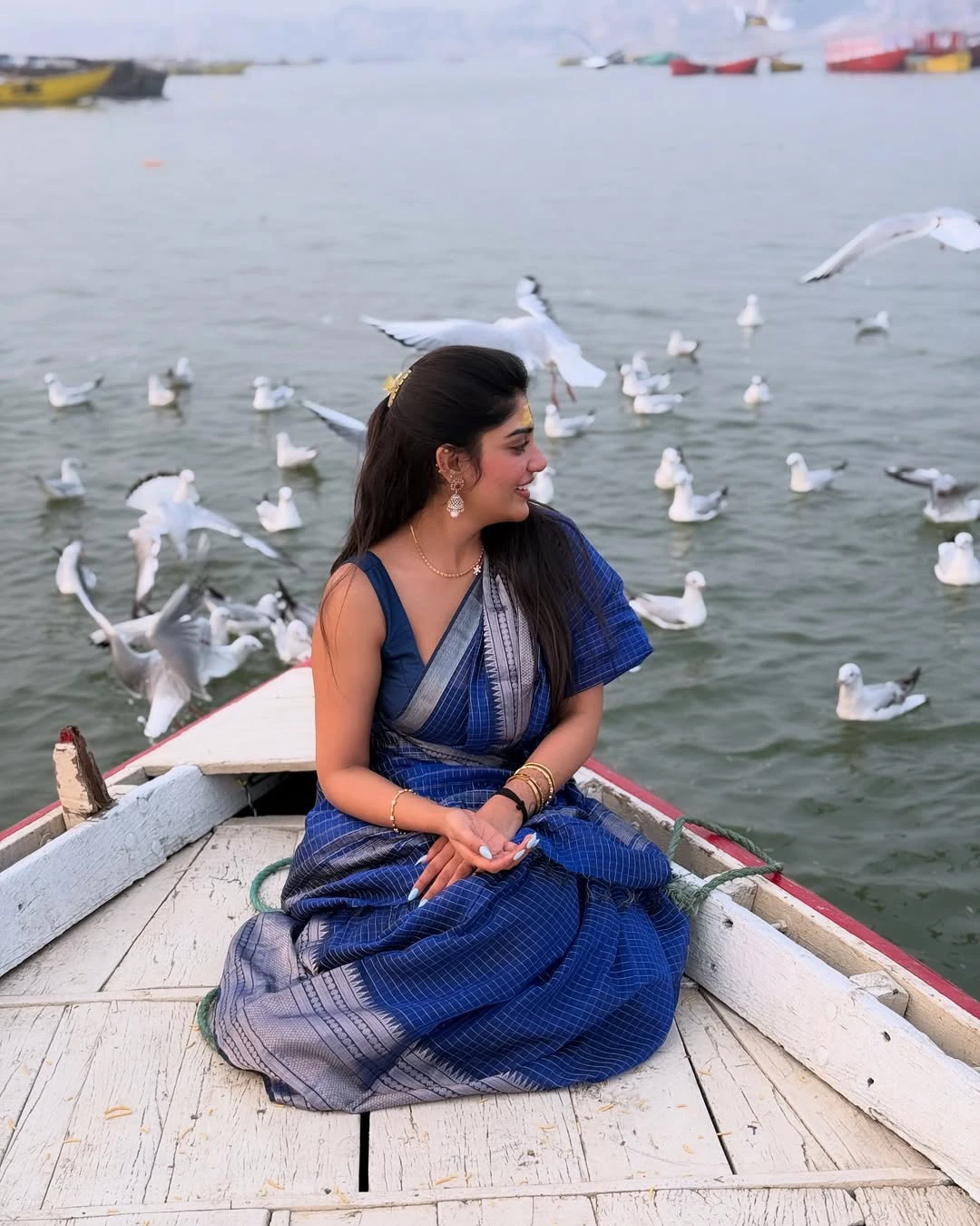 Bandaru Supritha in Varanasi