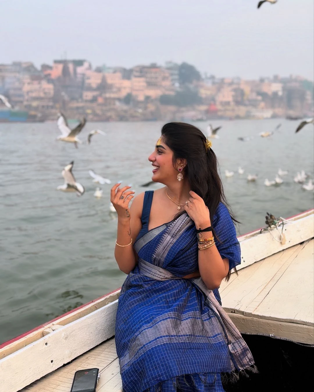 Bandaru Supritha in Varanasi