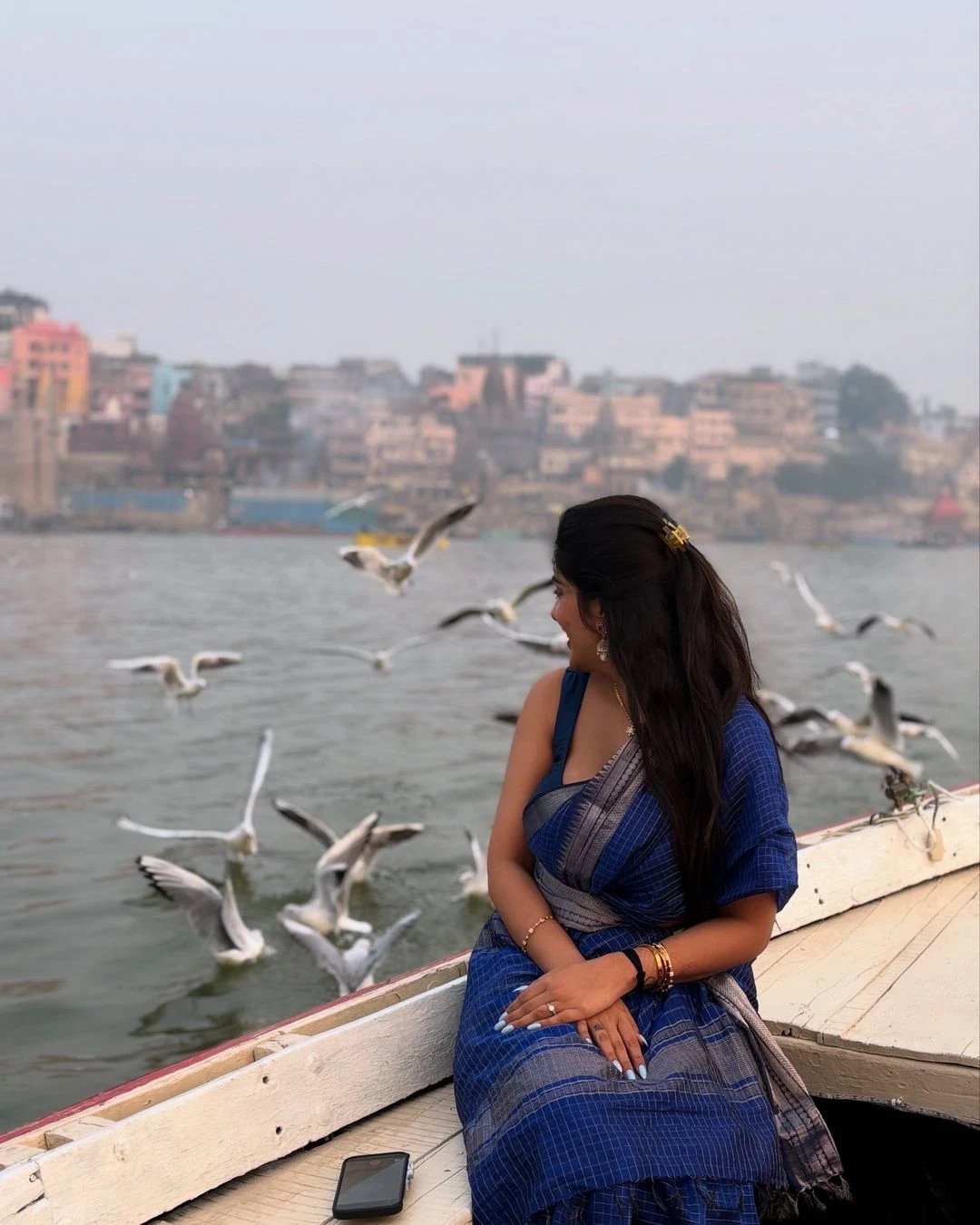 Bandaru Supritha in Varanasi