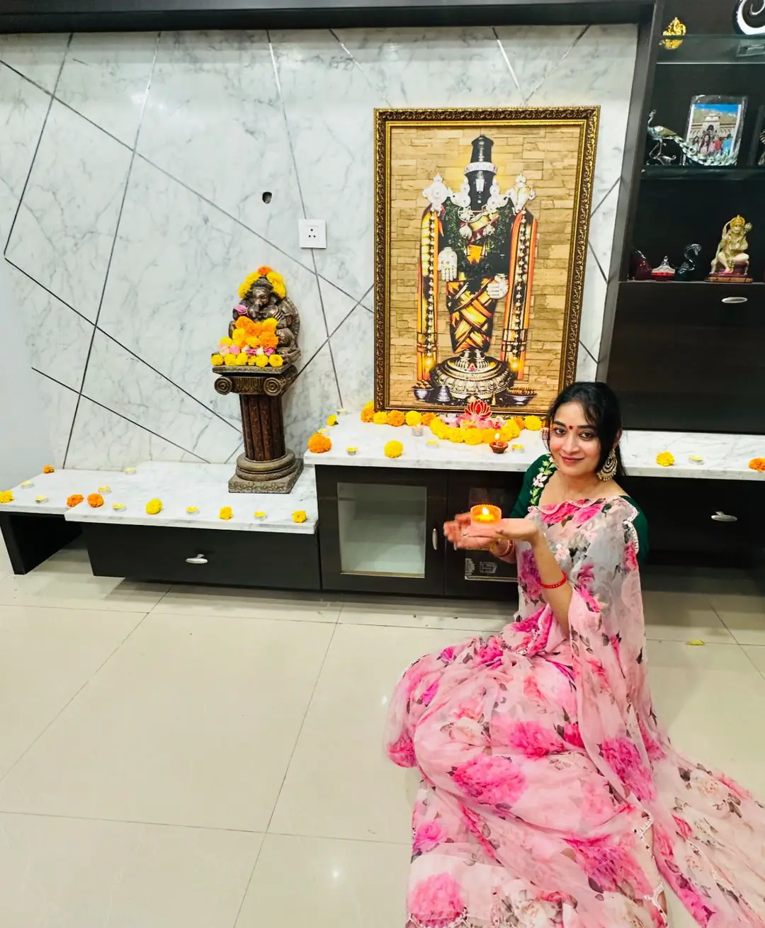 Actress Bhanu Shree Karthika Pournami Special
