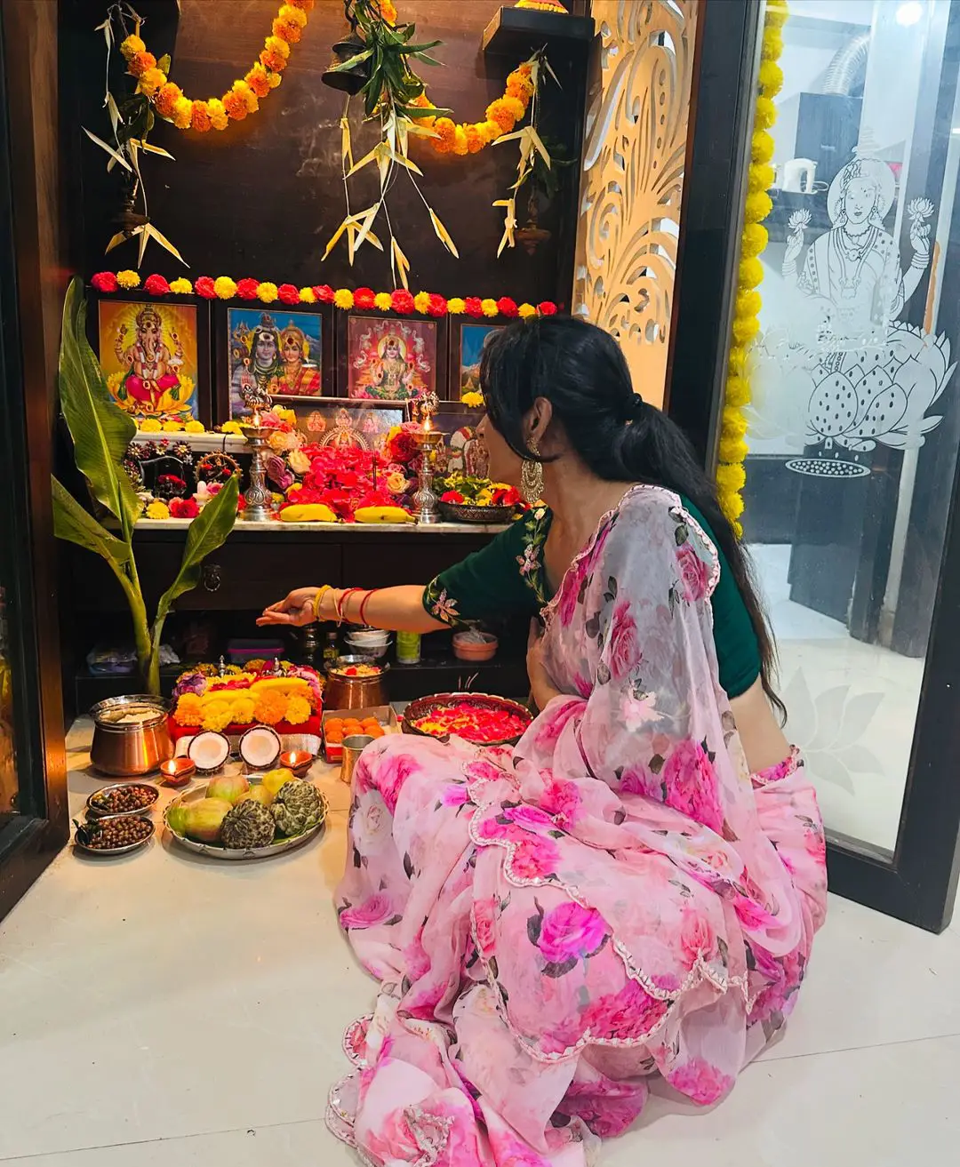 Actress Bhanu Shree Karthika Pournami Special