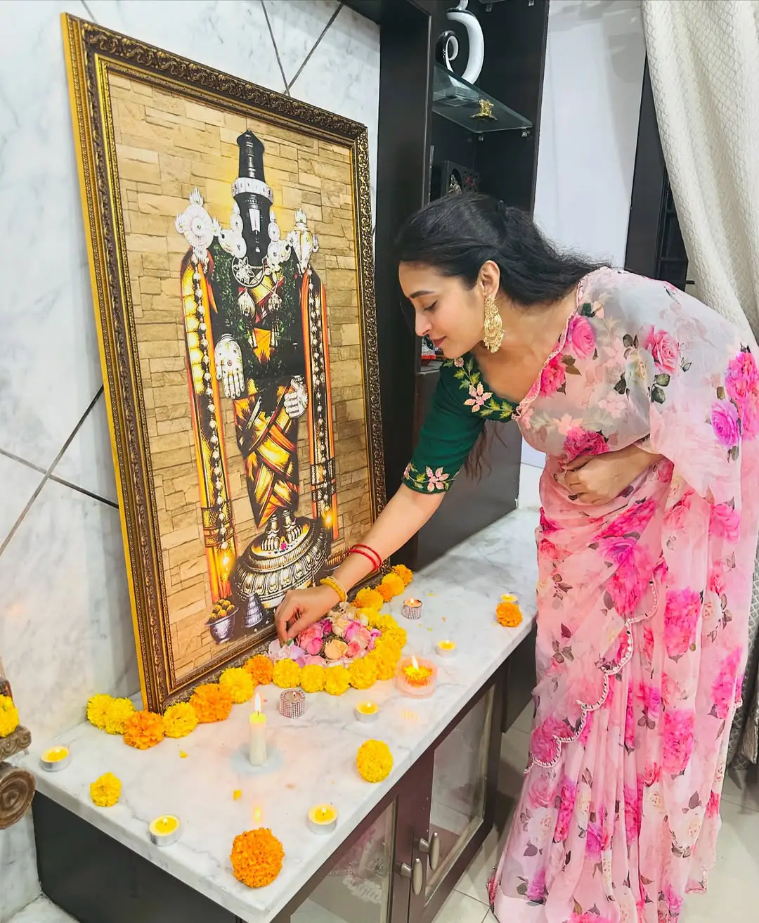 Actress Bhanu Shree Karthika Pournami Special