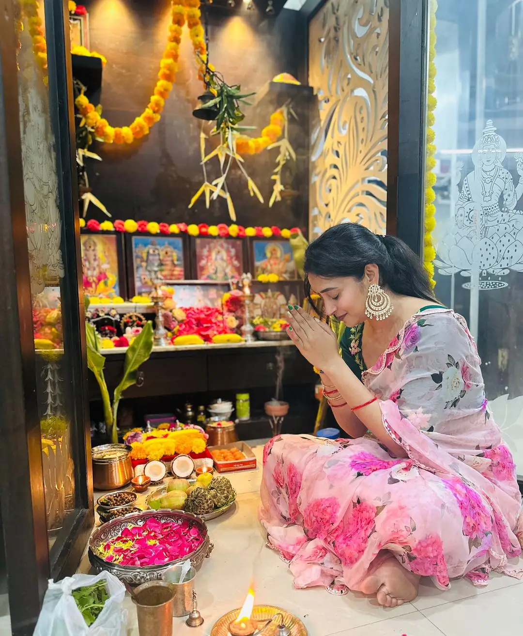 Actress Bhanu Shree Karthika Pournami Special