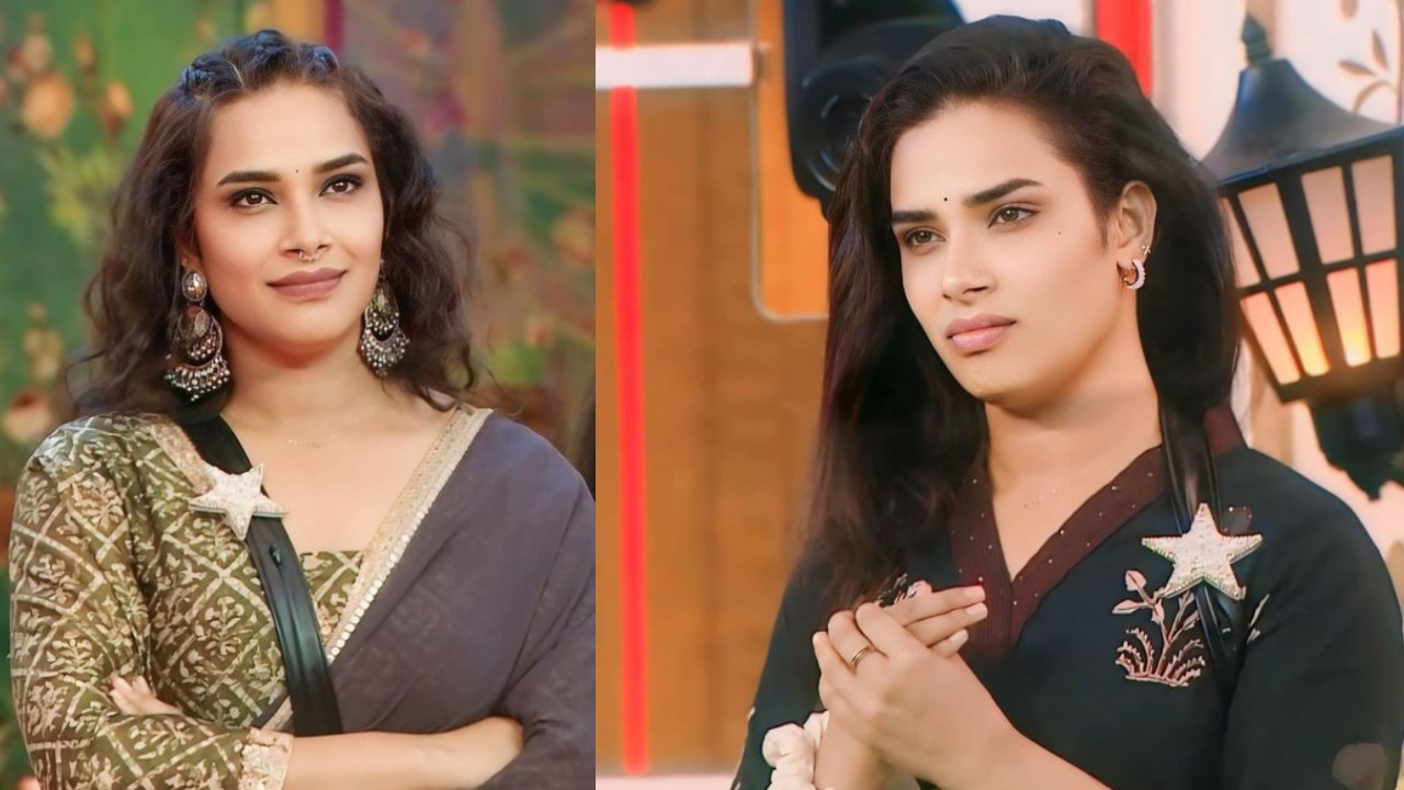 Bigg Boss 8 : బిగ్ బాస్ నుంచి హరితేజ ఎలిమినేట్.. వాళ్లు మాస్క్లు తీస్తే బెటర్ అంటూ కామెంట్స్ Bigg Boss 8 : బిగ్ బాస్ నుంచి హరితేజ ఎలిమినేట్.. వాళ్లు మాస్క్లు తీస్తే బెటర్ అంటూ కామెంట్స్