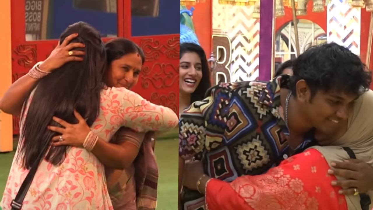 Bigg Boss Telugu 8 : బిగ్ బాస్ హౌస్ లో ఫ్యామిలీ వీక్.. పేరెంట్స్ ని చూసి ఎమోషనల్ అయిన హౌస్ మేట్స్.. Bigg Boss Telugu 8 : బిగ్ బాస్ హౌస్ లో ఫ్యామిలీ వీక్.. పేరెంట్స్ ని చూసి ఎమోషనల్ అయిన హౌస్ మేట్స్..