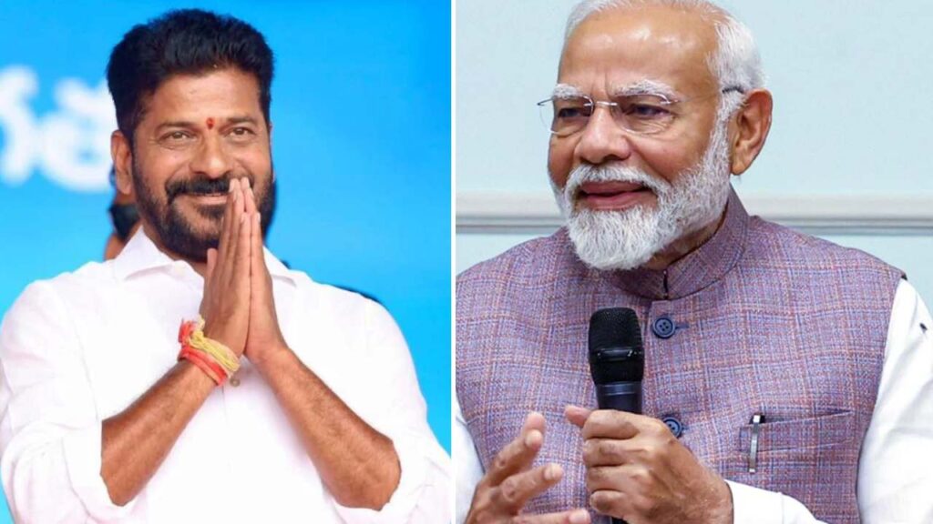 CM Revanth Reddy PM Narendra Modi