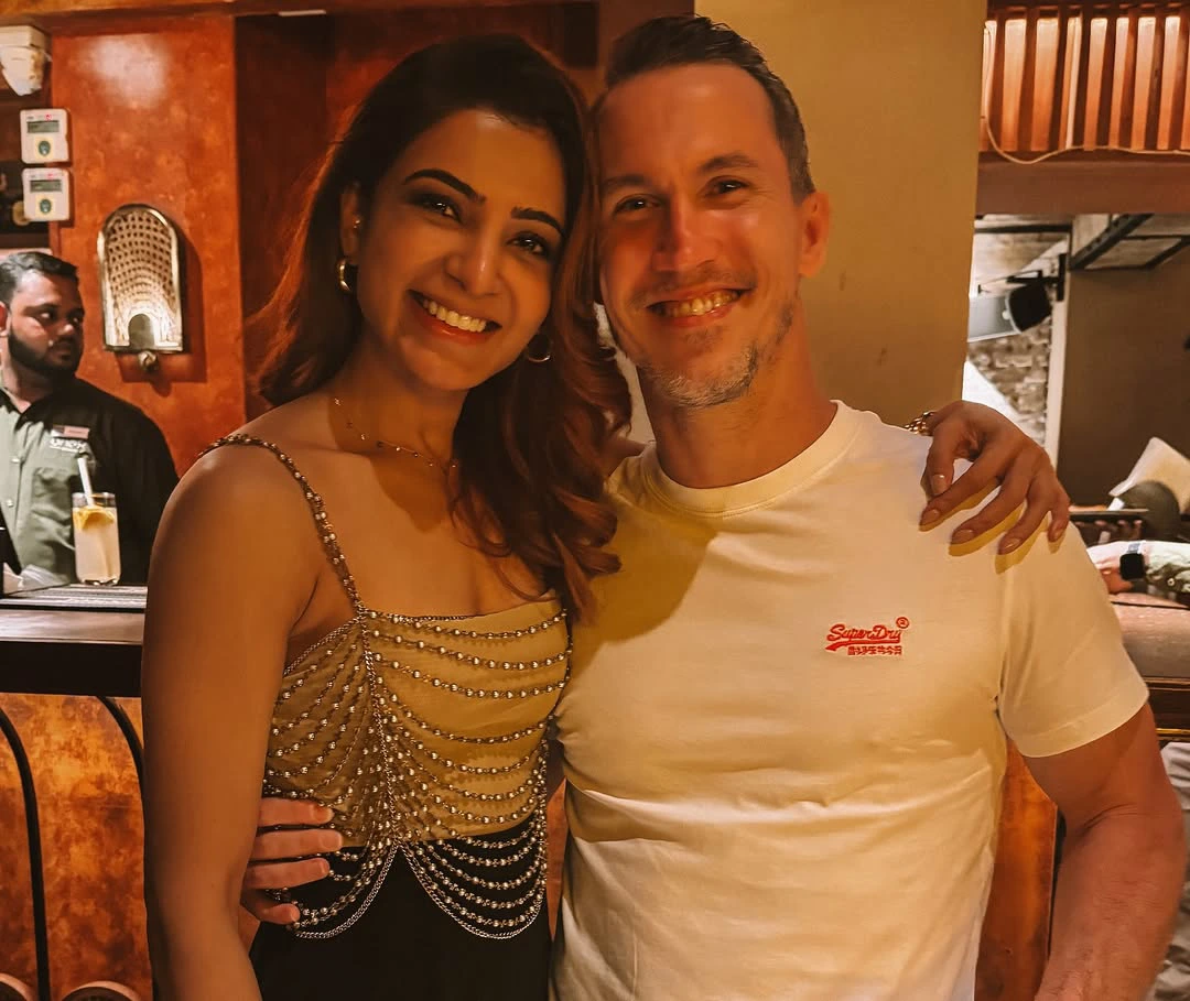 Samantha Celebrating Citadel Series Success with Team