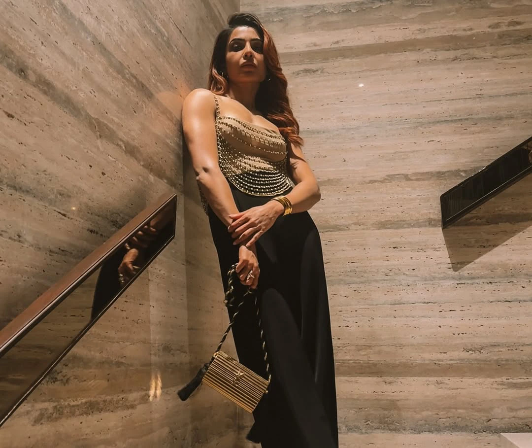 Samantha Celebrating Citadel Series Success with Team