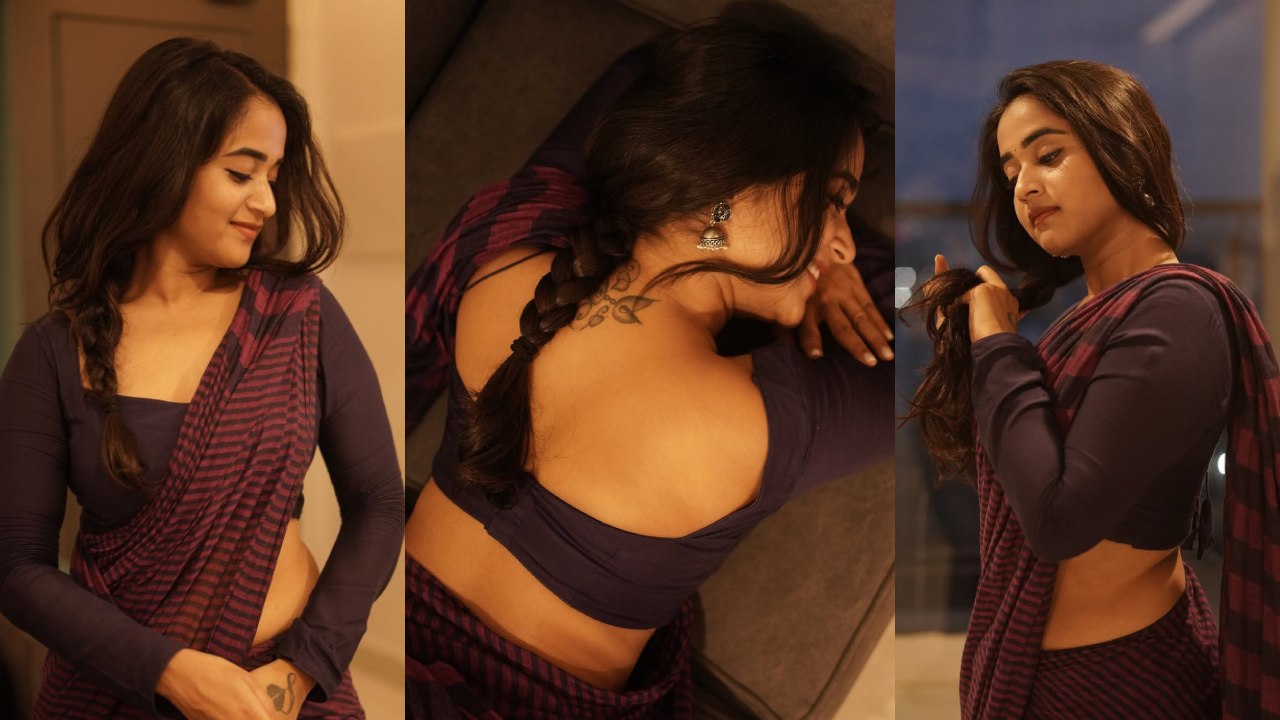 Deepthi Sunaina : చీరకట్టులో ఎంత అందంగా ఉందో.. దీప్తి సునైనా ఫొటోలు..