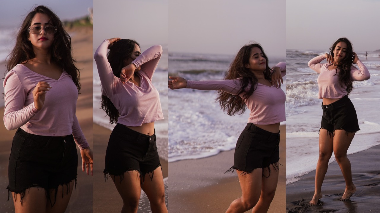 Deepthi Sunaina : చెన్నై బీచ్‌లో ఎంజాయ్ చేస్తున్న దీప్తి సునైనా.. ఫొటోలు వైరల్..