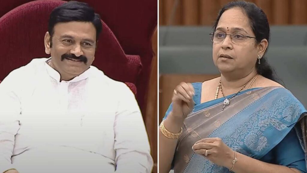 Deputy Speaker Raghurama and Lokam Naga Madhavi