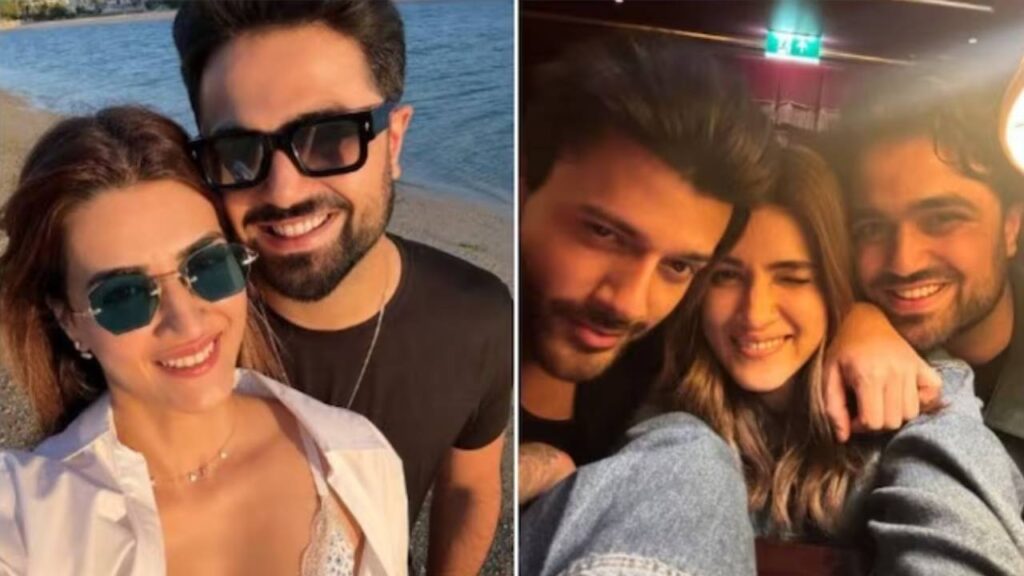 Did Kriti Sanon just confirm her relationship with Kabir Bahia