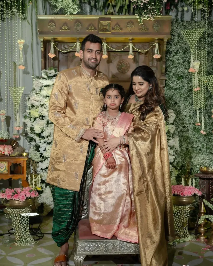 Dil Raju Grand Daughter Ishika Saree Function Photos goes Viral 