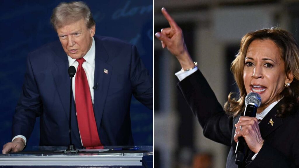 Donald Trump Kamala Harris