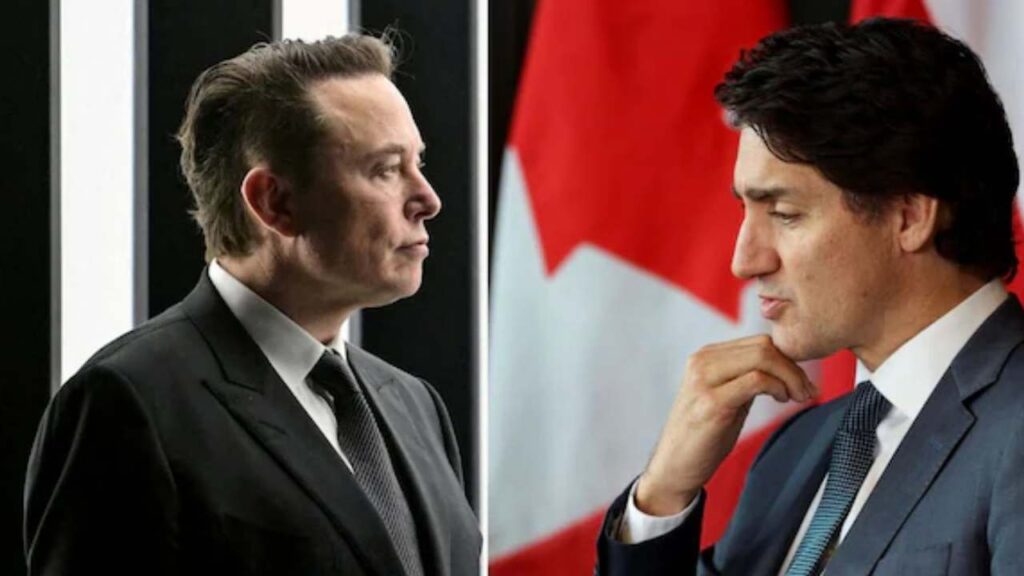 Elon Musk Justin Trudeau