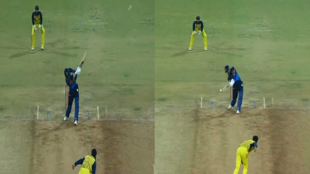 Hardik pandya smashes 29 runs in one over in Syed Mushtaq Ali T20 Trophy