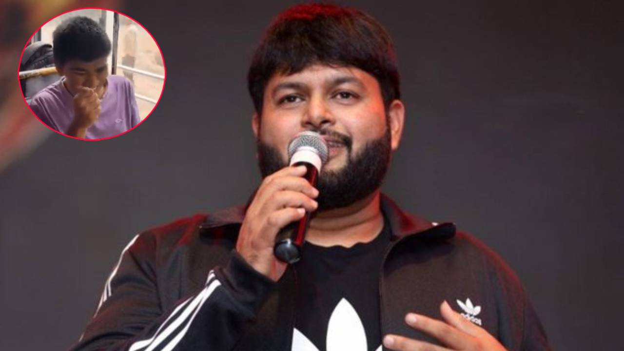 Thaman : అతడిలో గొప్ప టాలెంట్ ఉంది.. అతడు ఇండియన్ ఐడల్లో పాడుతాడు : తమన్ Thaman : అతడిలో గొప్ప టాలెంట్ ఉంది.. అతడు ఇండియన్ ఐడల్లో పాడుతాడు : తమన్