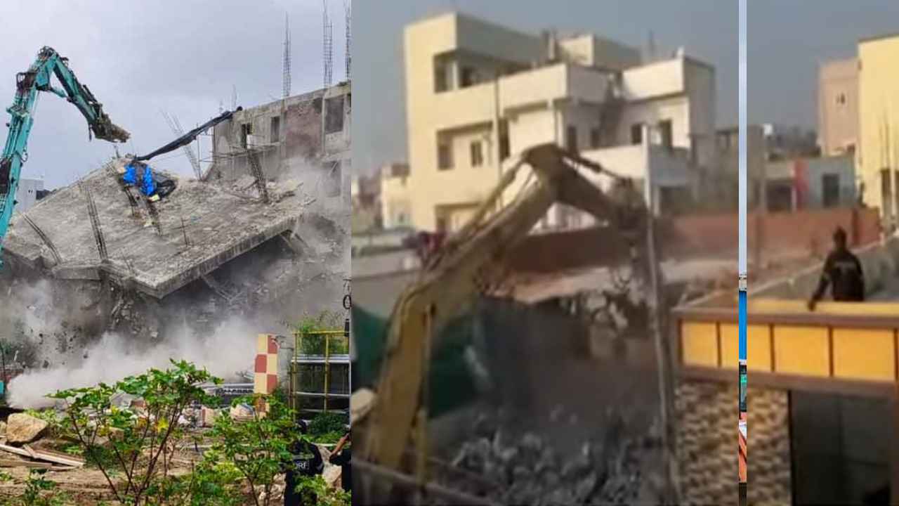 హైడ్రా కొరడా.. అమీన్పూర్ మున్సిపాలిటీలో అక్రమ నిర్మాణం కూల్చివేత.. హైడ్రా కొరడా.. అమీన్పూర్ మున్సిపాలిటీలో అక్రమ నిర్మాణం కూల్చివేత..