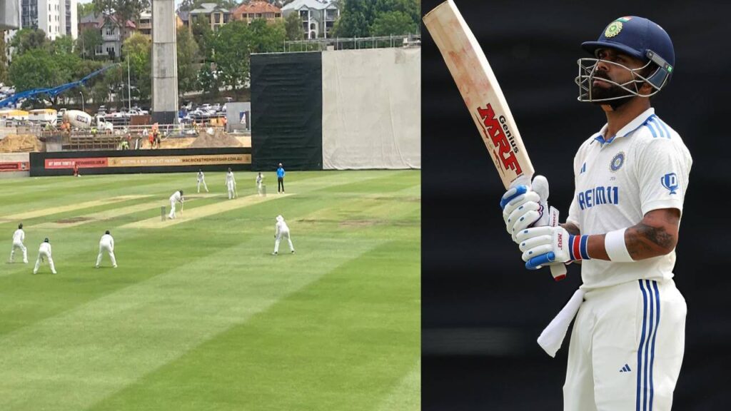 India vs India A Warm Up Match Kohli 15 and Rishabh Pant 19 runs out