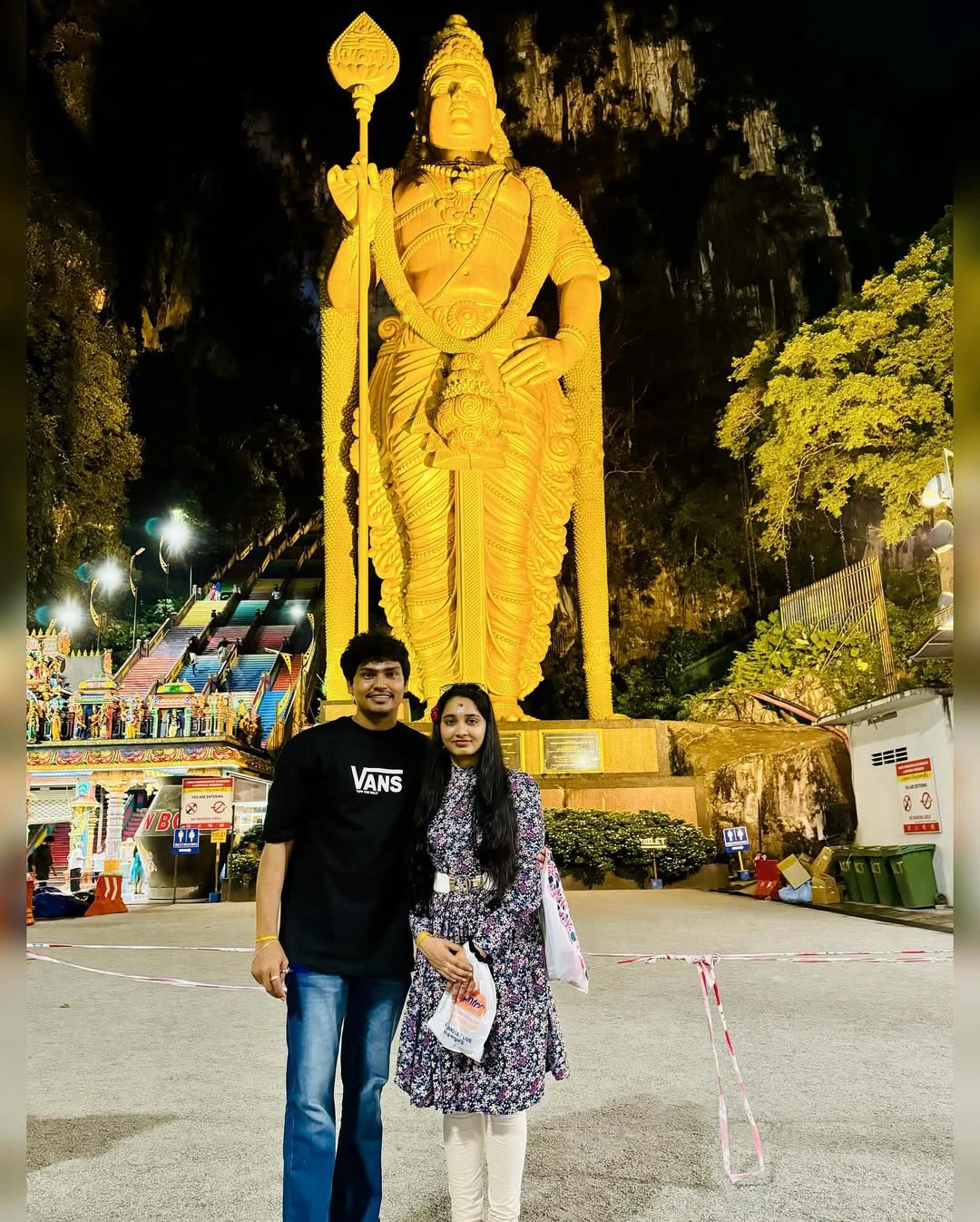 Jabardasth Kevvu Kartheek Enjoying Vacation with Wife in Malaysia