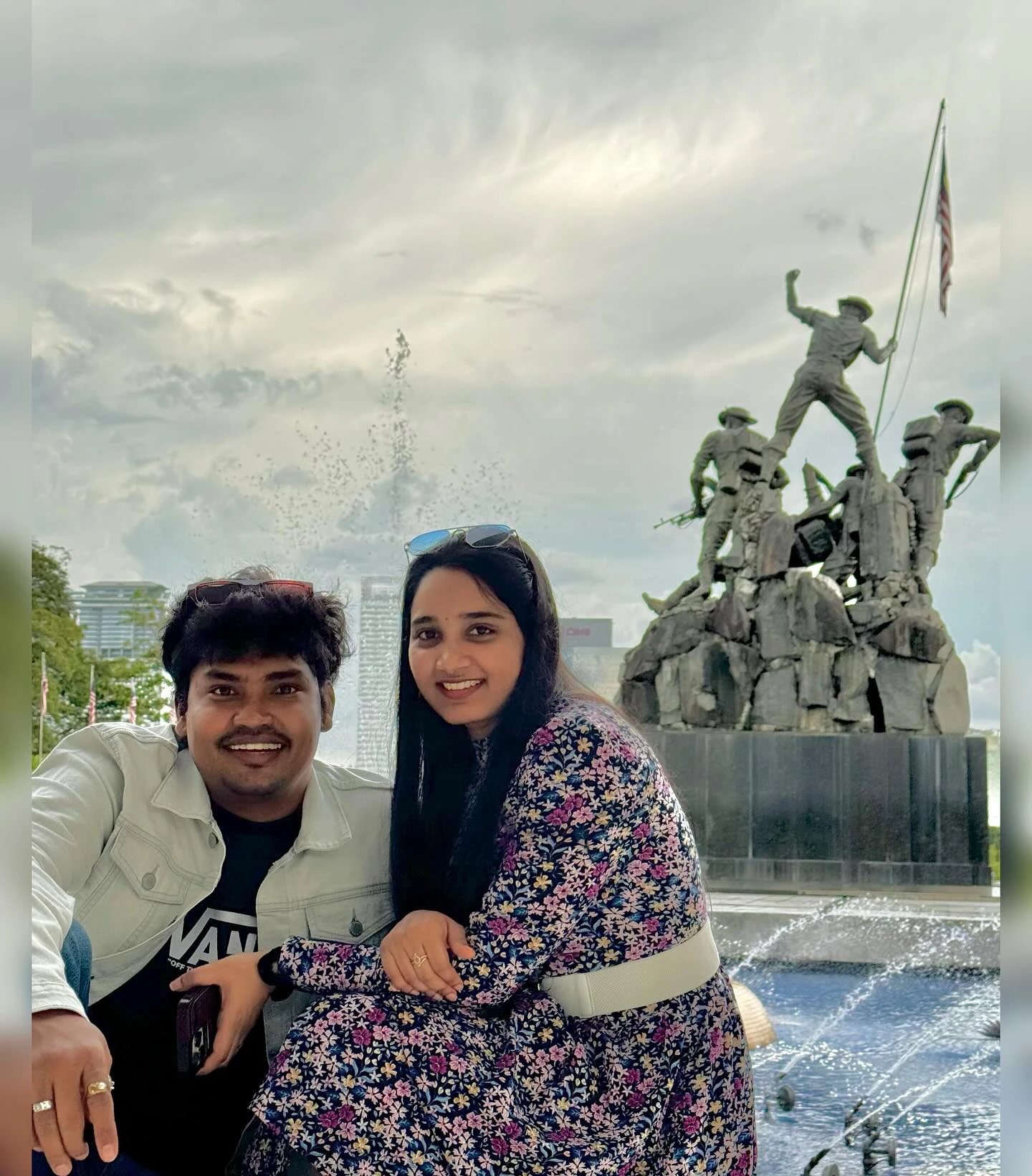 Jabardasth Kevvu Kartheek Enjoying Vacation with Wife in Malaysia