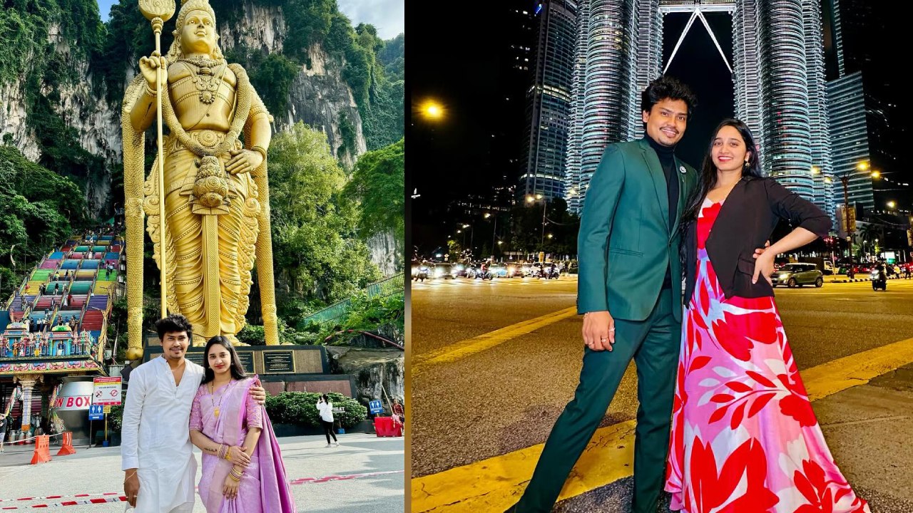 Kevvu Kartheek : భార్యతో కలిసి మలేషియా వెకేషన్ ఎంజాయ్ చేస్తున్న జబర్దస్త్ కెవ్వు కార్తీక్.. ఫొటోలు వైరల్..