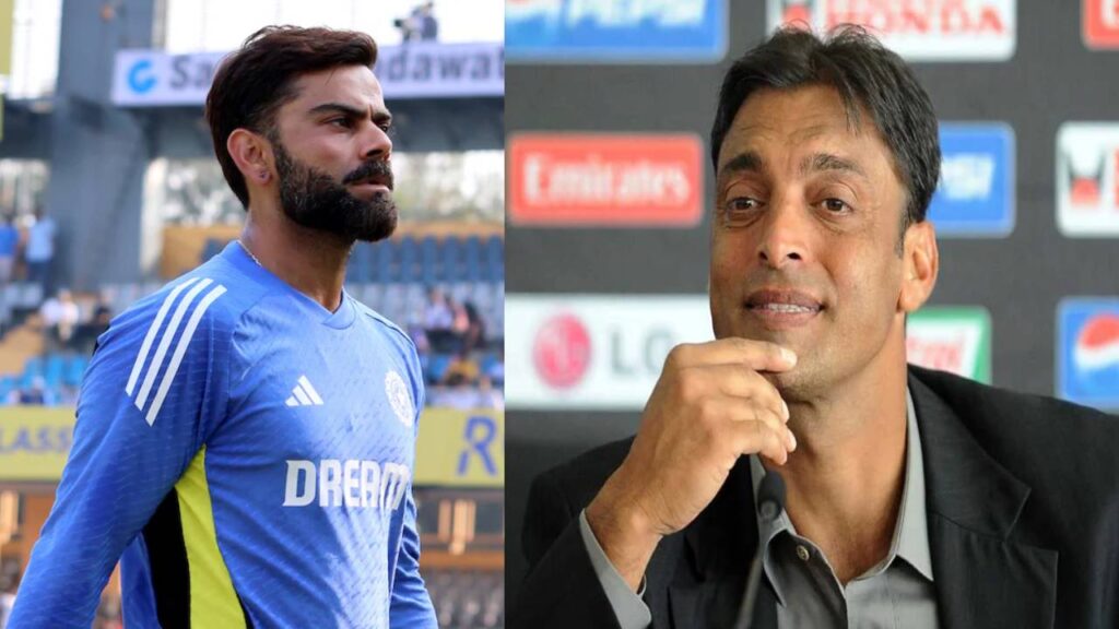 Kohli Trying To Play In Pakistan Pace Great Stunning Insight
