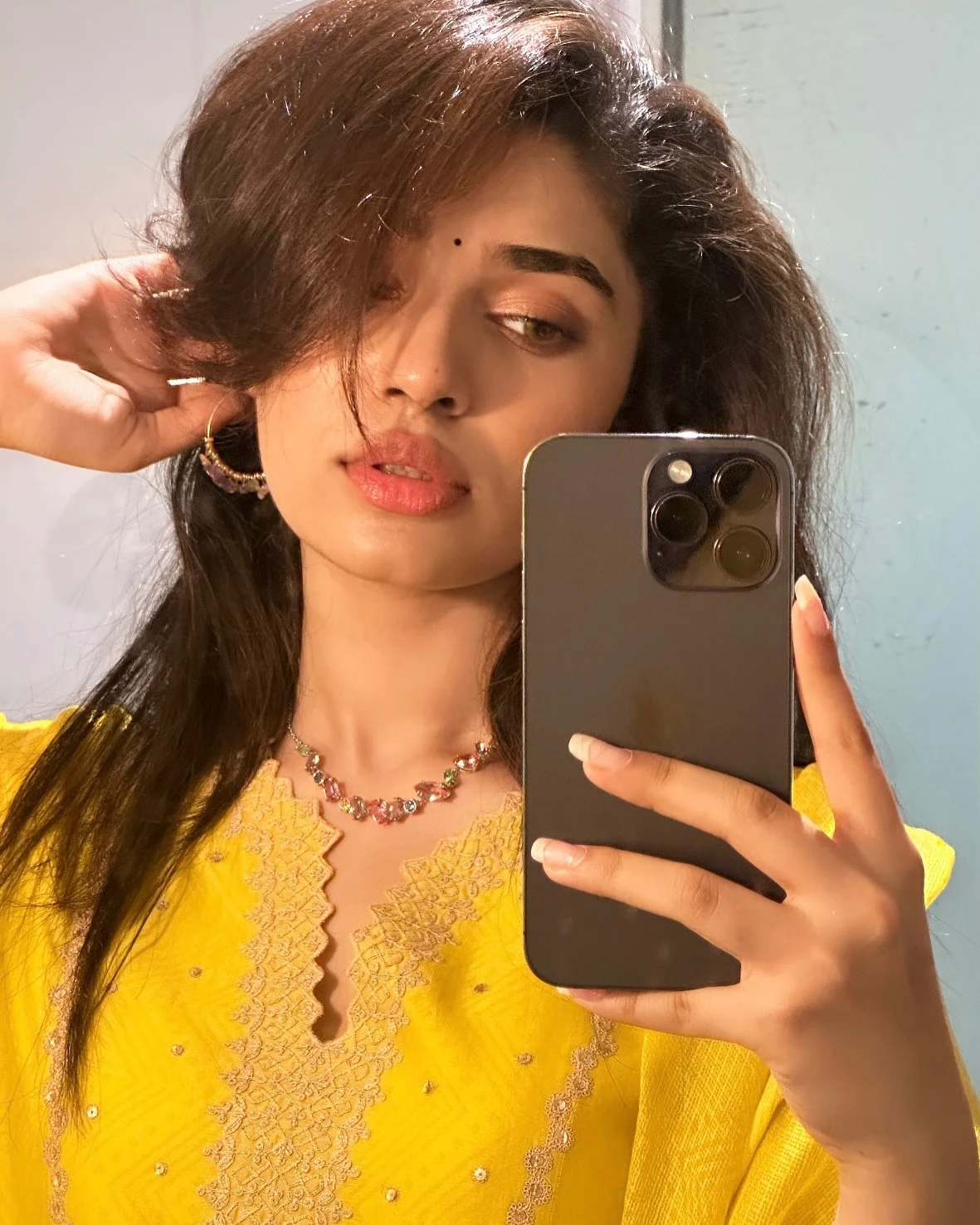 Krithi Shetty Special Selfies on Diwali