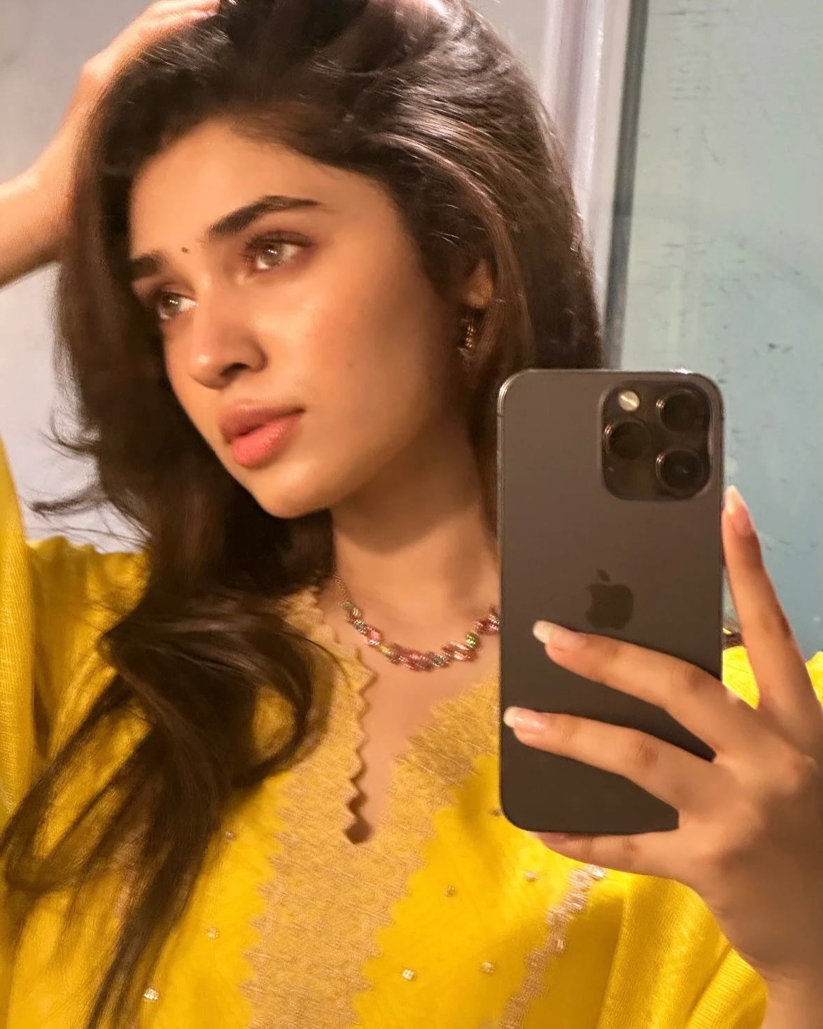 Krithi Shetty Special Selfies on Diwali