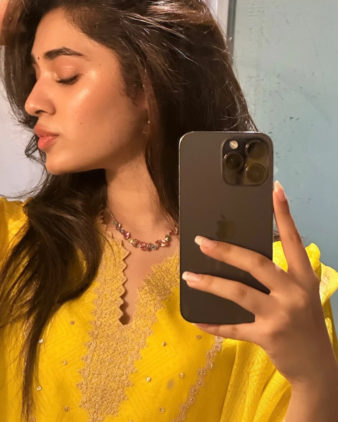 Krithi Shetty Special Selfies on Diwali