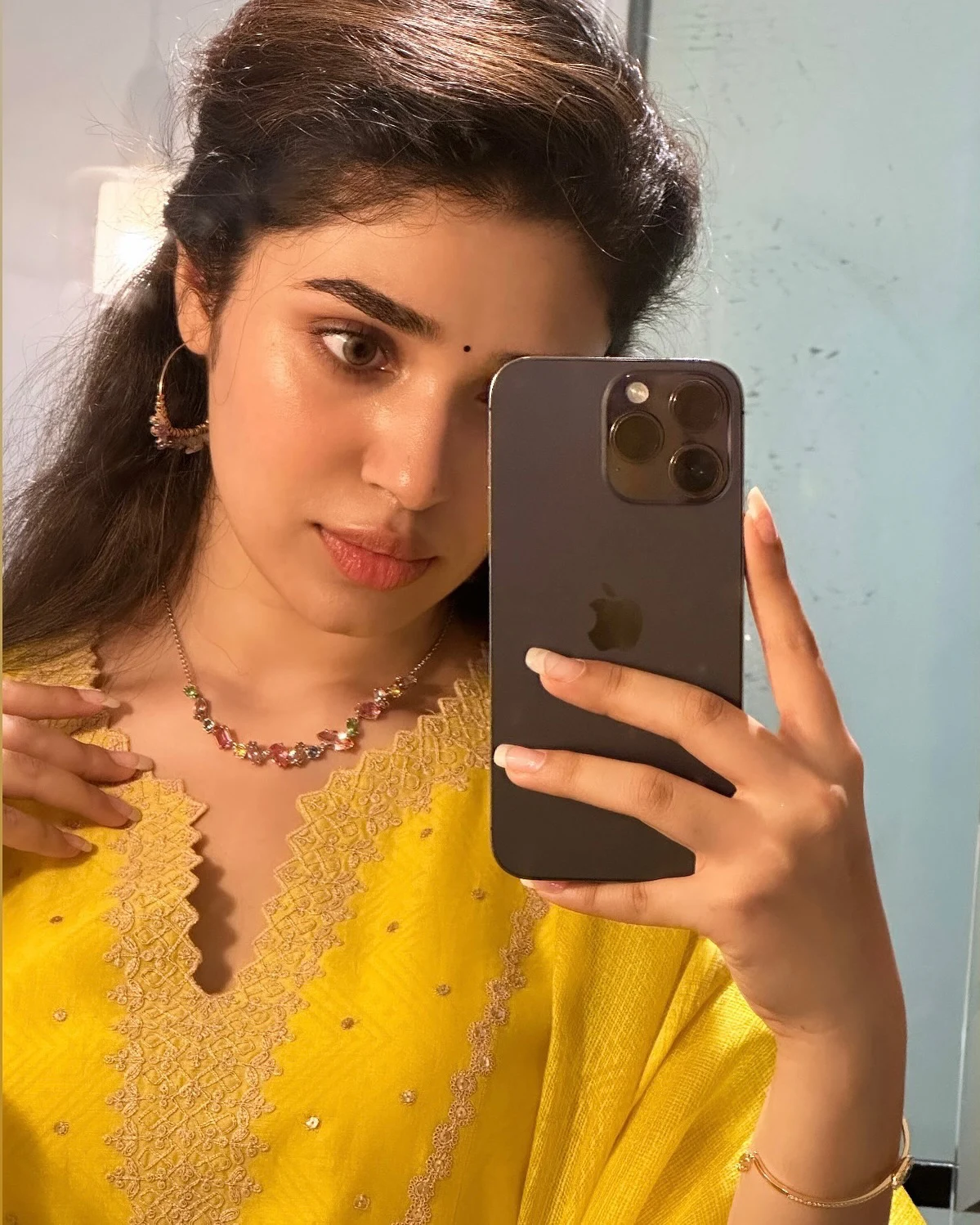 Krithi Shetty Special Selfies on Diwali