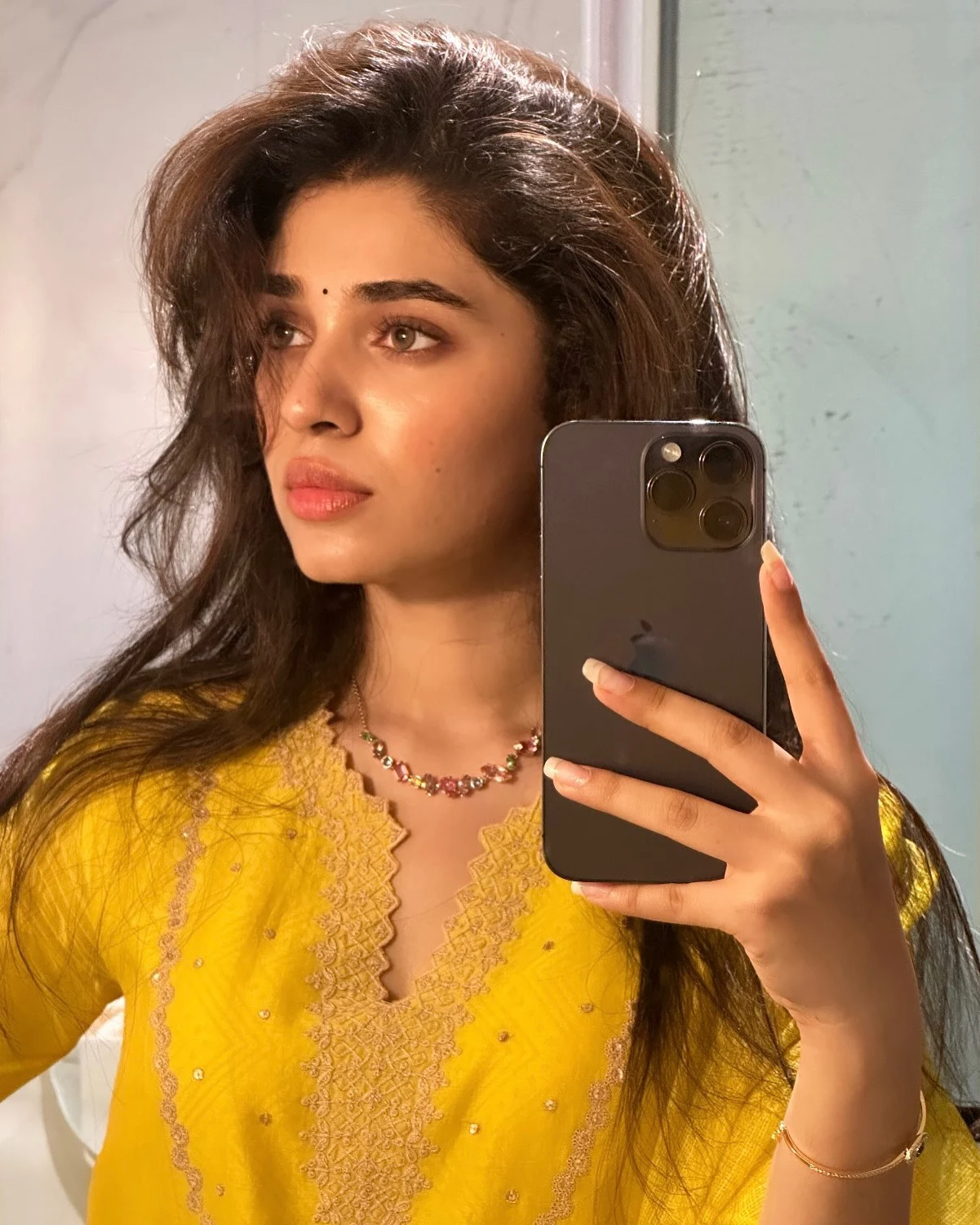 Krithi Shetty Special Selfies on Diwali