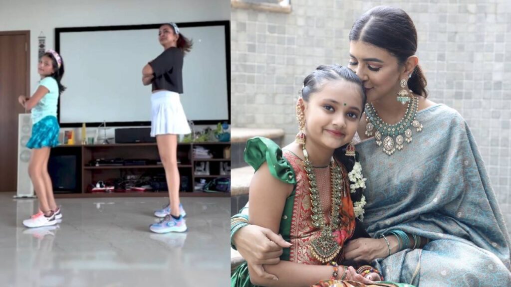 Manchu Lakshmi dancing with her daughter Vidya Nirvana Manchu Anand video goes viral
