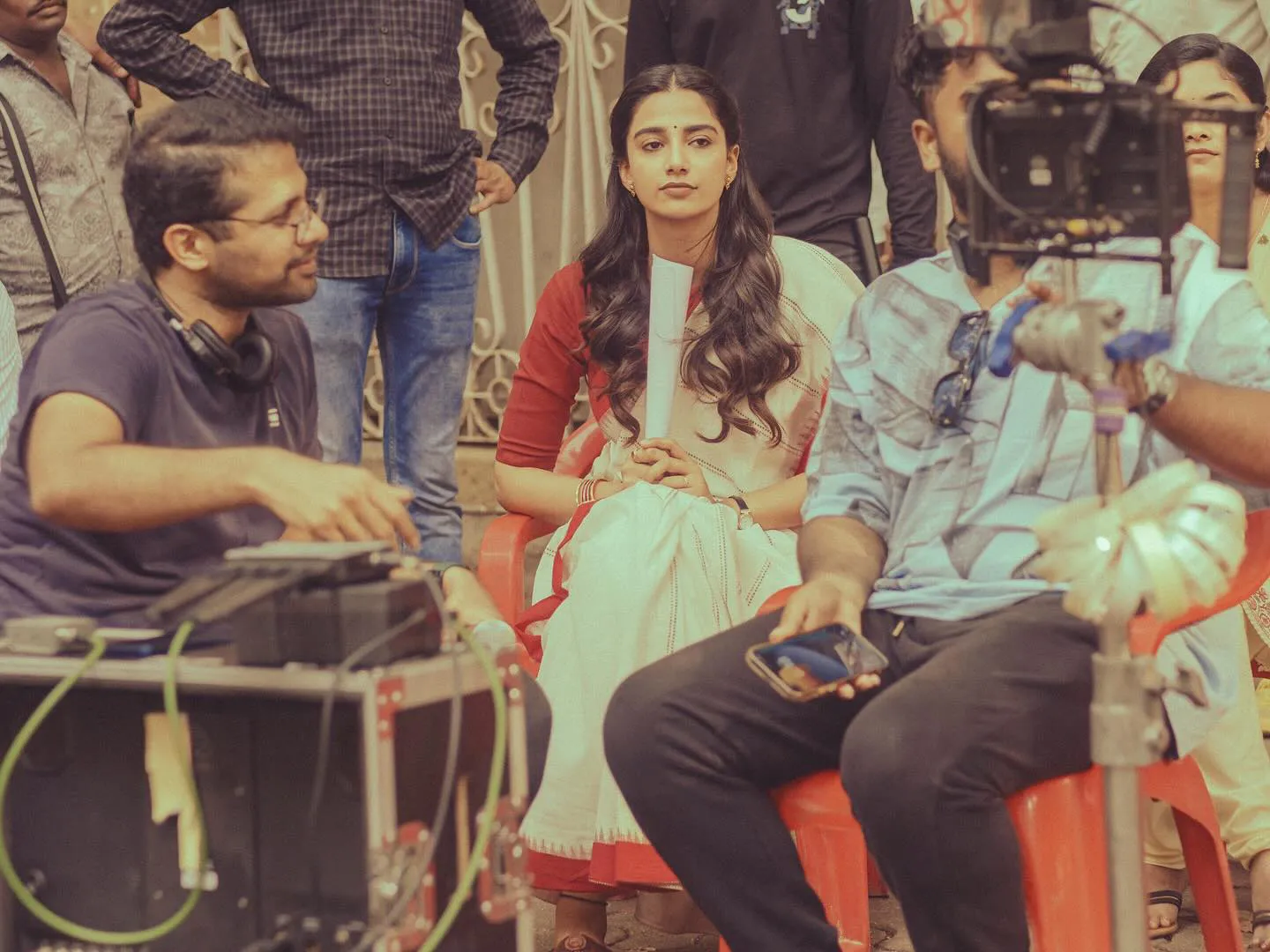 Lucky Baskhar Movie Working Stills