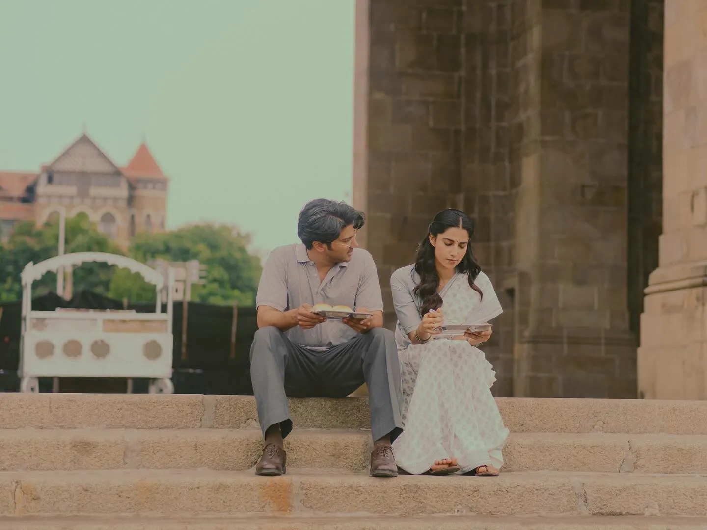 Lucky Baskhar Movie Working Stills