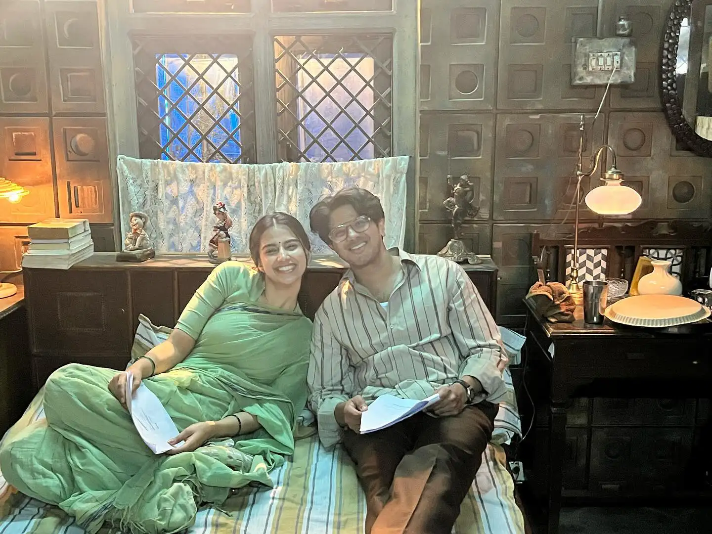 Lucky Baskhar Movie Working Stills