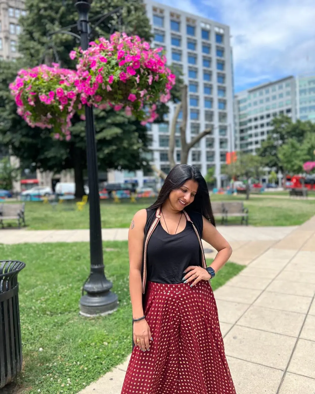 Mangli Enjoying Vacation in America