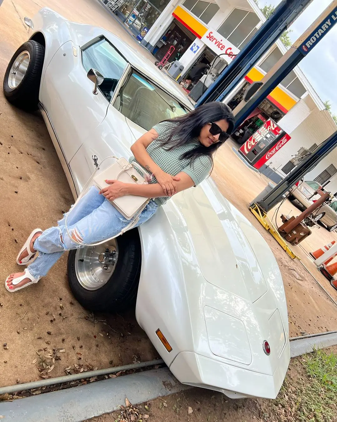 Mangli Enjoying Vacation in America