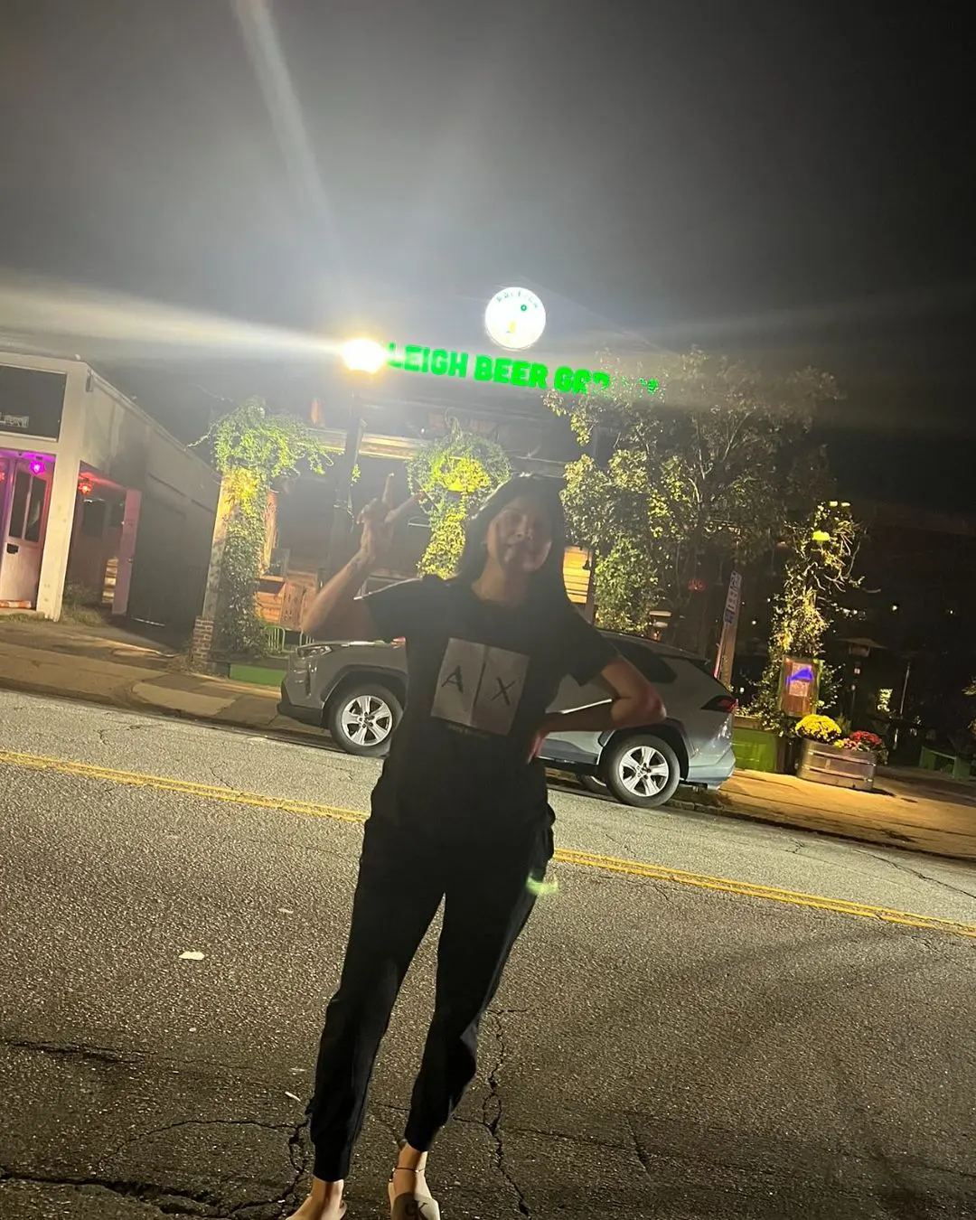 Mangli Enjoying Vacation in America