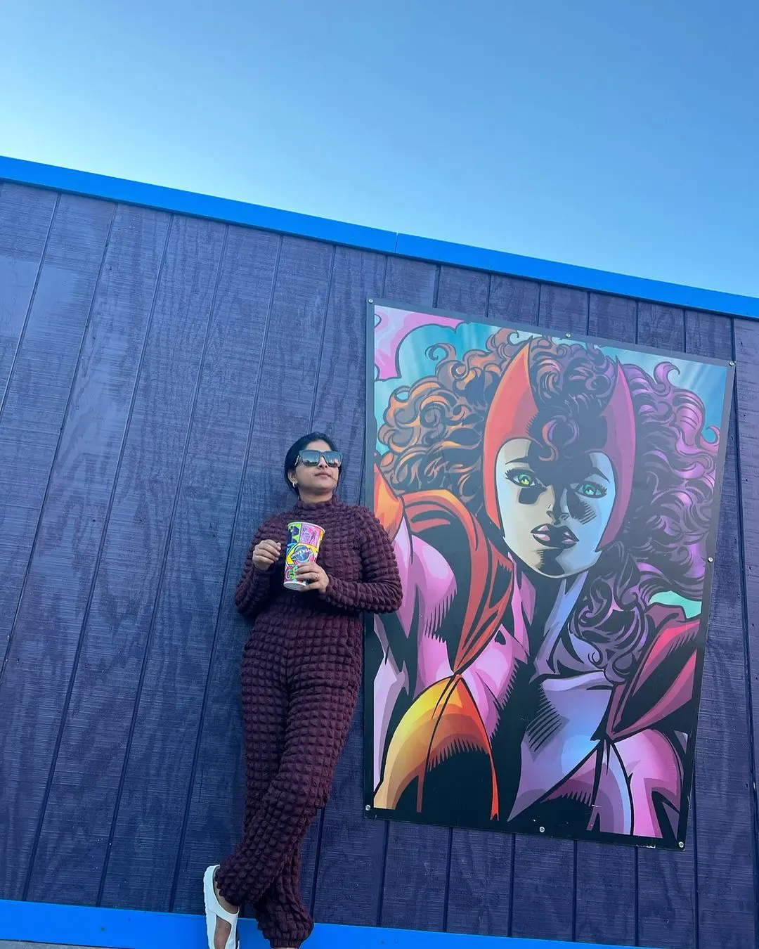 Mangli Enjoying Vacation in America