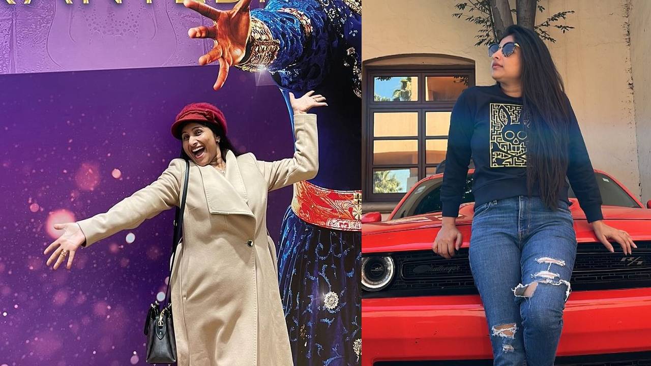 Mangli : అమెరికాలో వెకేషన్ ఎంజాయ్ చేస్తున్న సింగర్ మంగ్లీ.. స్టైలిష్ ఫొటోలు..