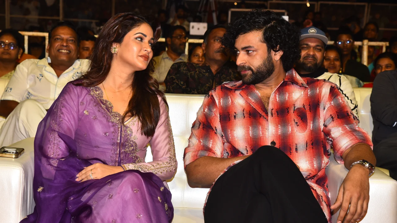 Varun Tej Matka Pre Release Event Varun Lavanya Cute Photos