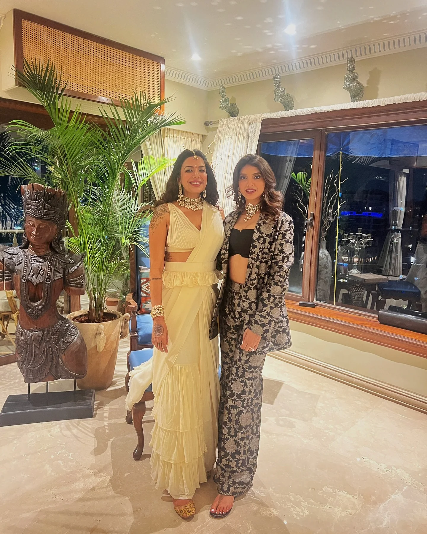 Miheeka Daggubati Enjoying in Friends Marriage