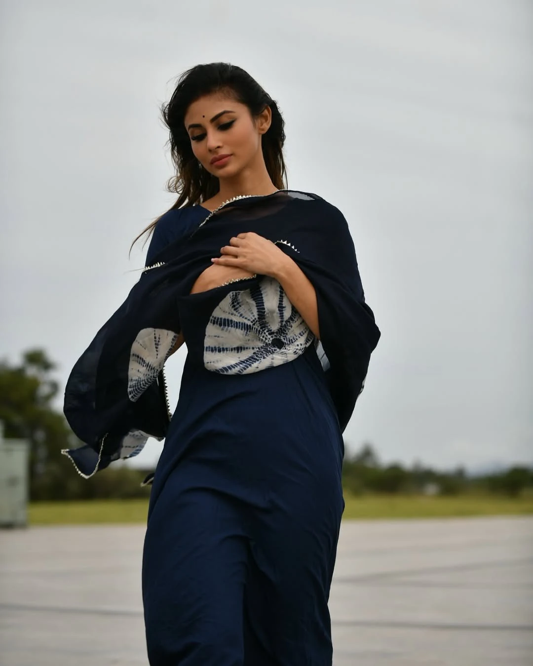 Mouni Roy Visited Adi Yogi