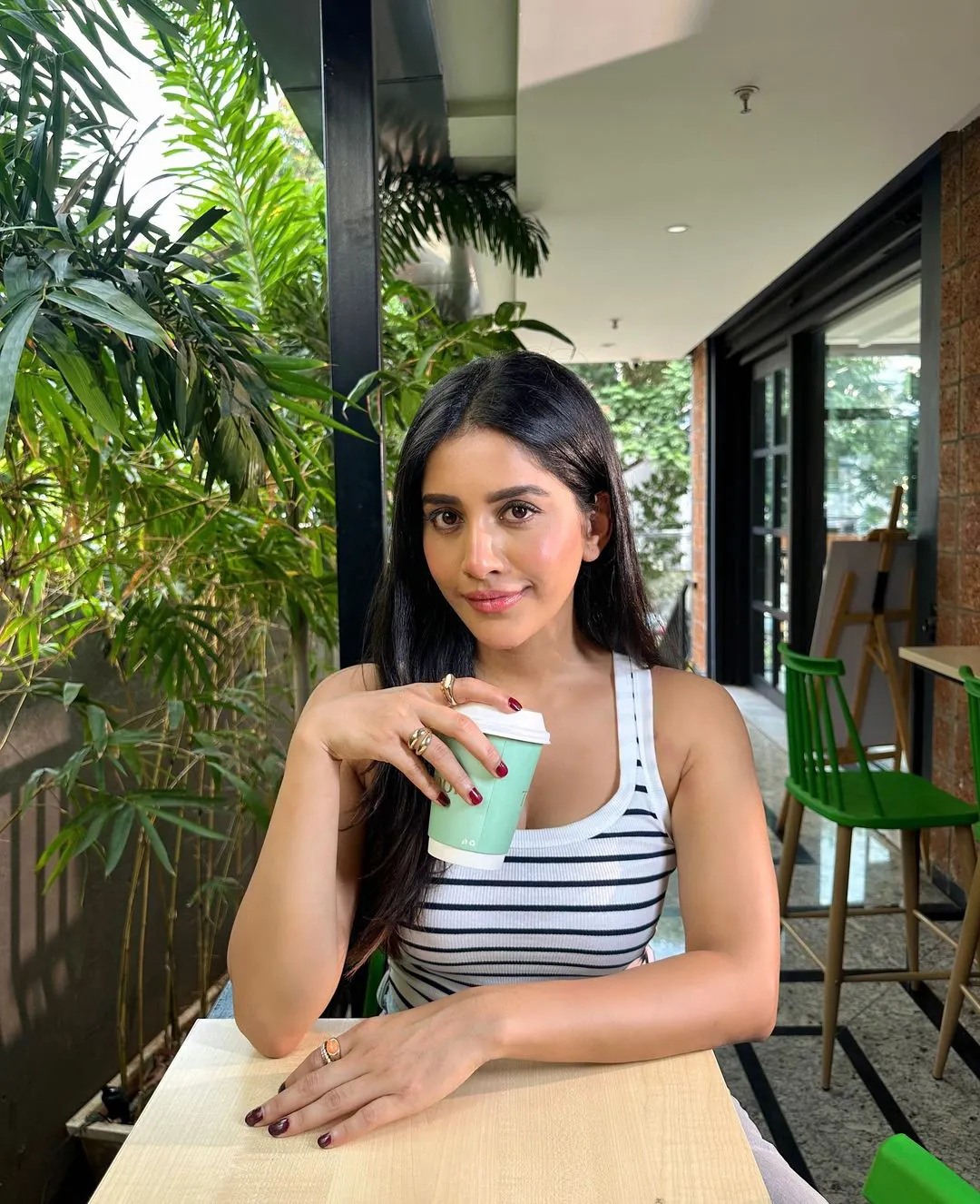 Nabha Natesh Chill With Coffee