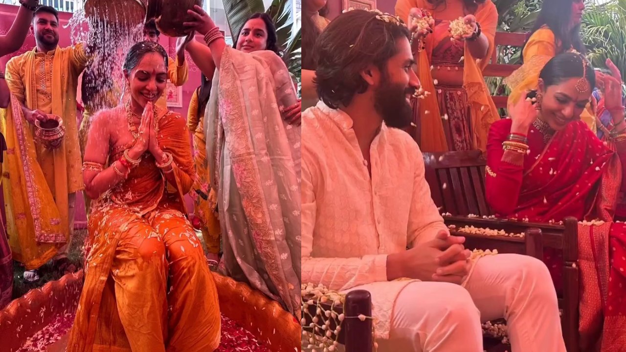 Naga Chaitanya – Sobhita Dhulipala : నాగ‌చైత‌న్య‌-శోభిత‌ల హ‌ల్దీ వేడుక‌.. ఫోటోలు చూశారా?