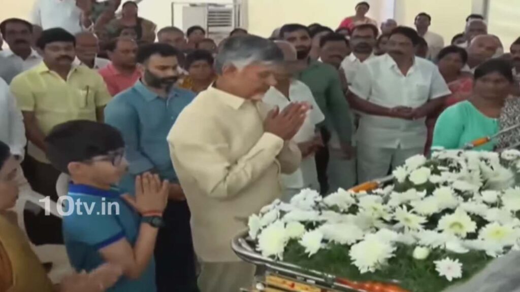 Nara Rammurthy Naidu Passes Away