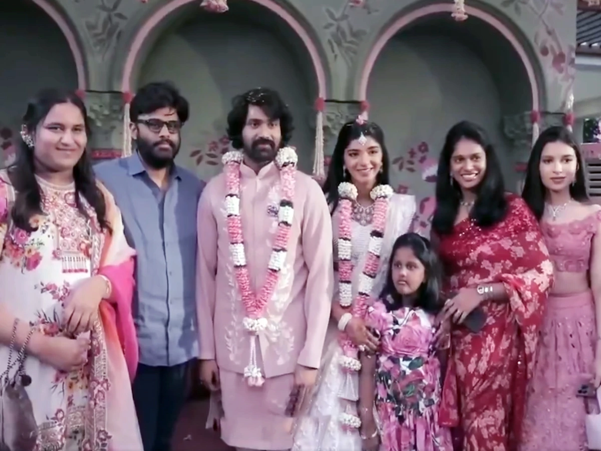 Narne Nithiin Engagement Photos