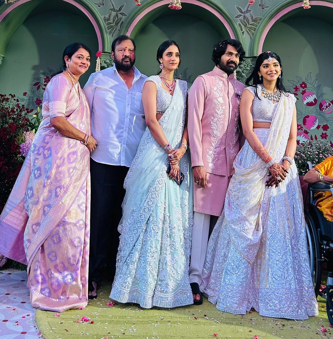 Narne Nithiin Engagement Photos